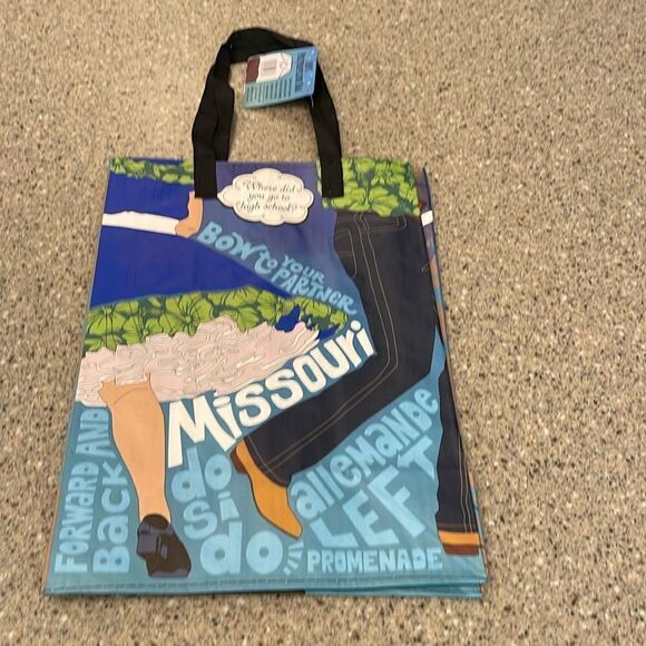 TRADER JOE'S Missouri Reusable State Grocery Tote Bag *NEW* - Picture 4 of 10